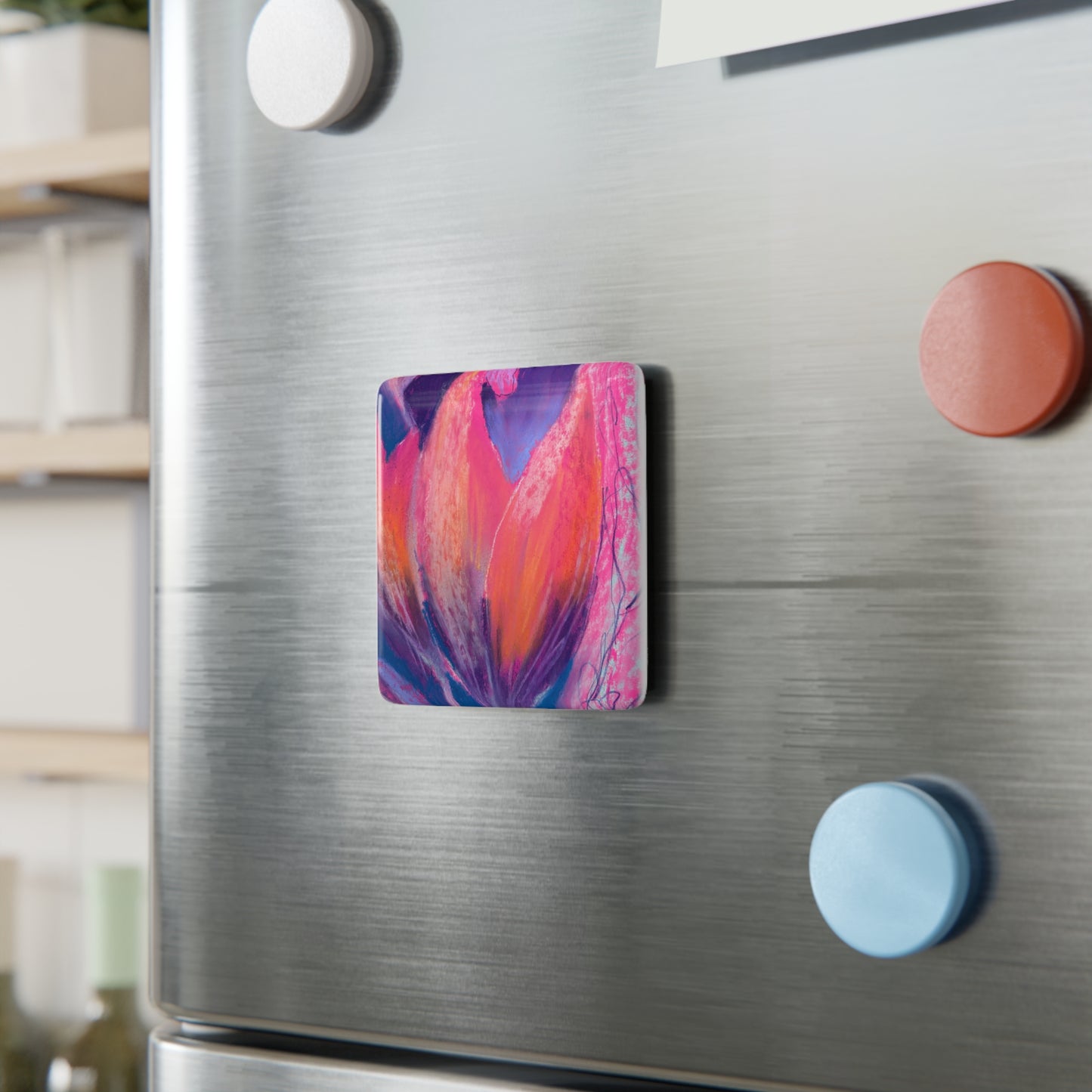 Tulip Porcelain Magnet