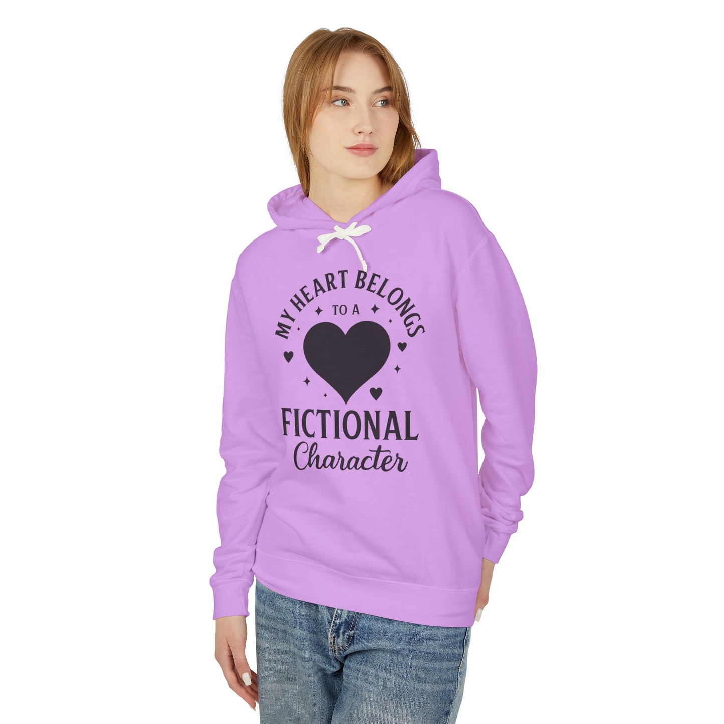 My HEART Belongs to a Fictional Character Hoodie