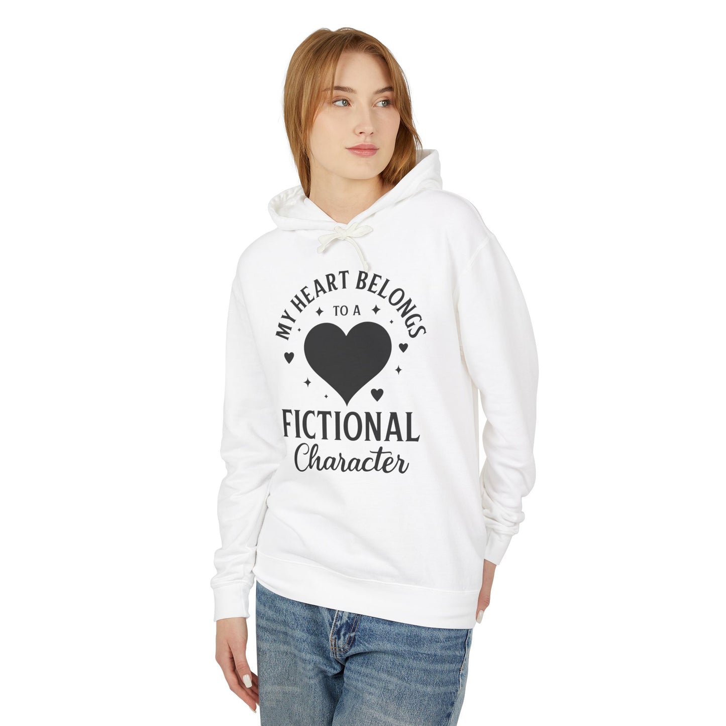 My HEART Belongs to a Fictional Character Hoodie