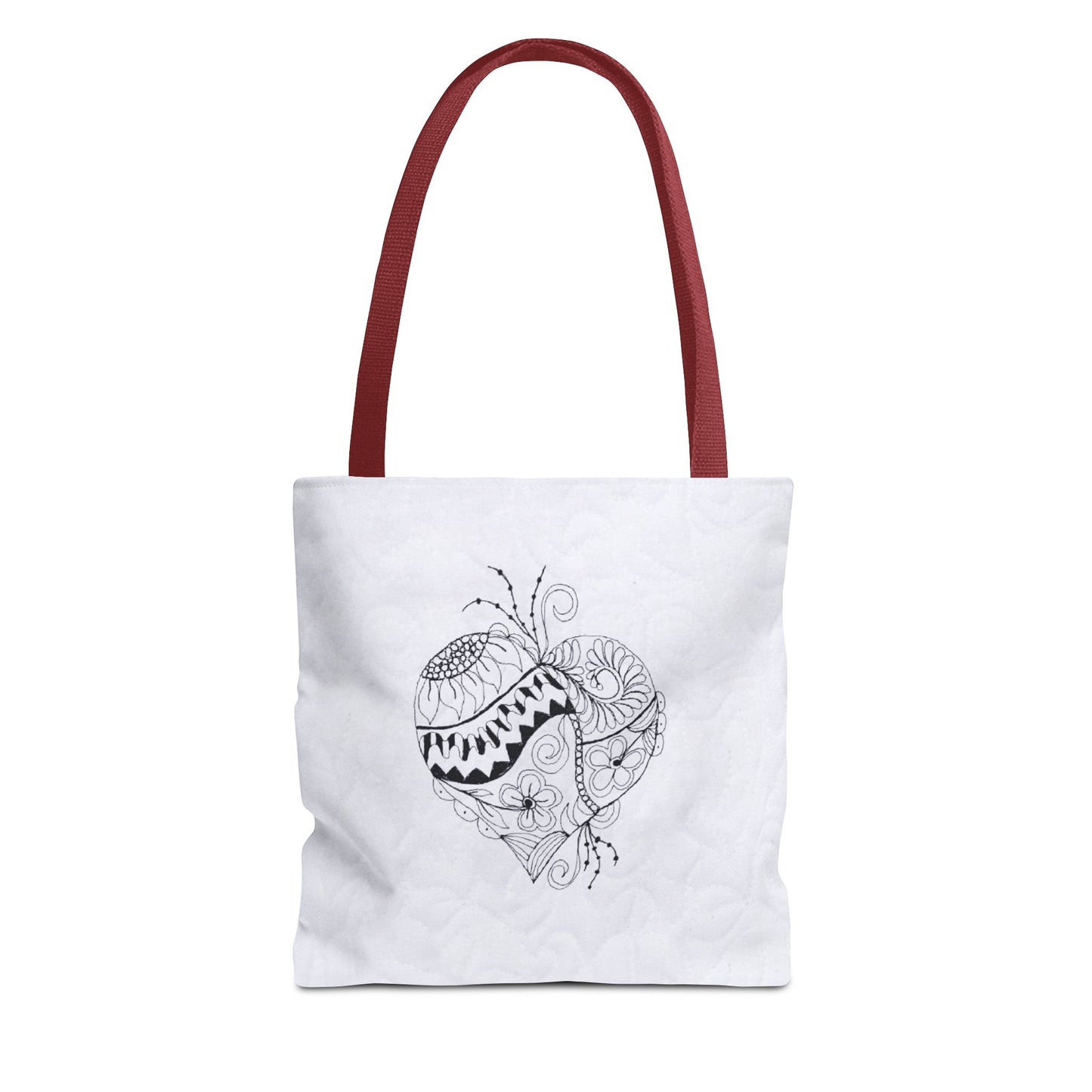 Because You Loved Me Heart Design Eco-Friendly Tote Bag