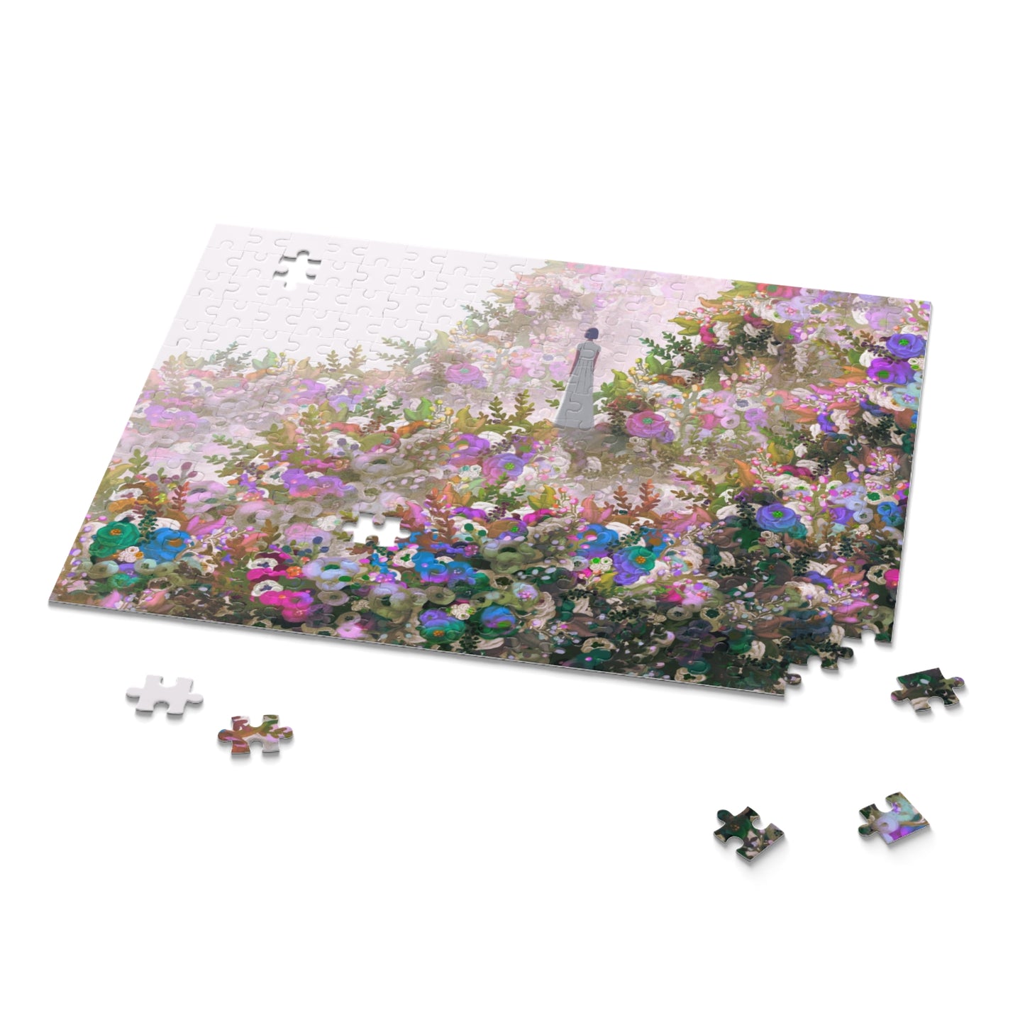 Floral Serenity Puzzle | 120, 252, 500-Piece Jigsaw