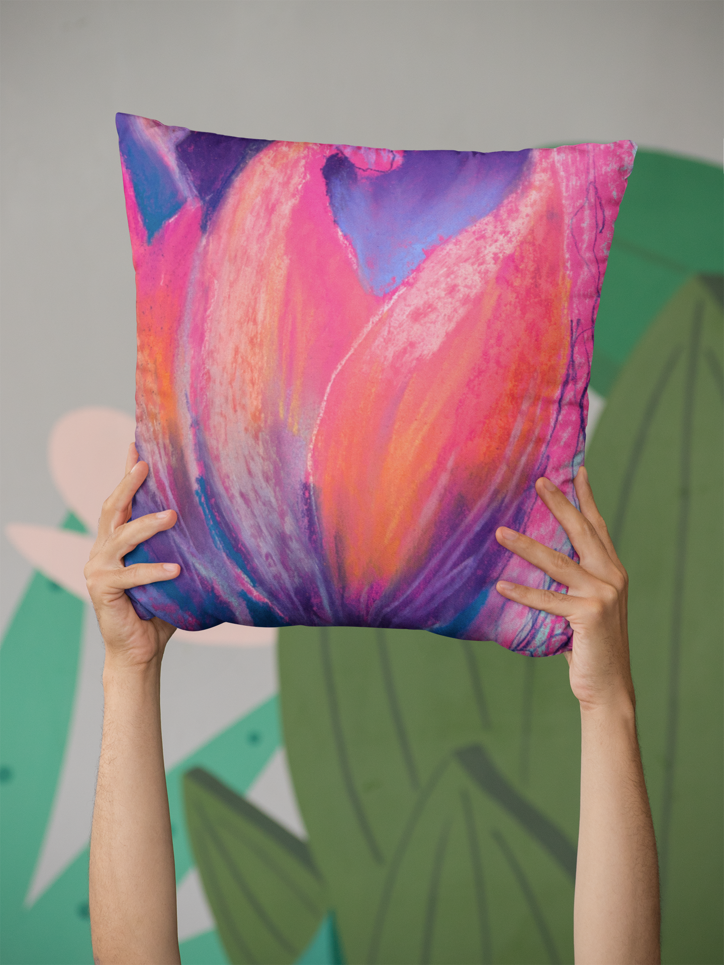 Tulip Square Pillow