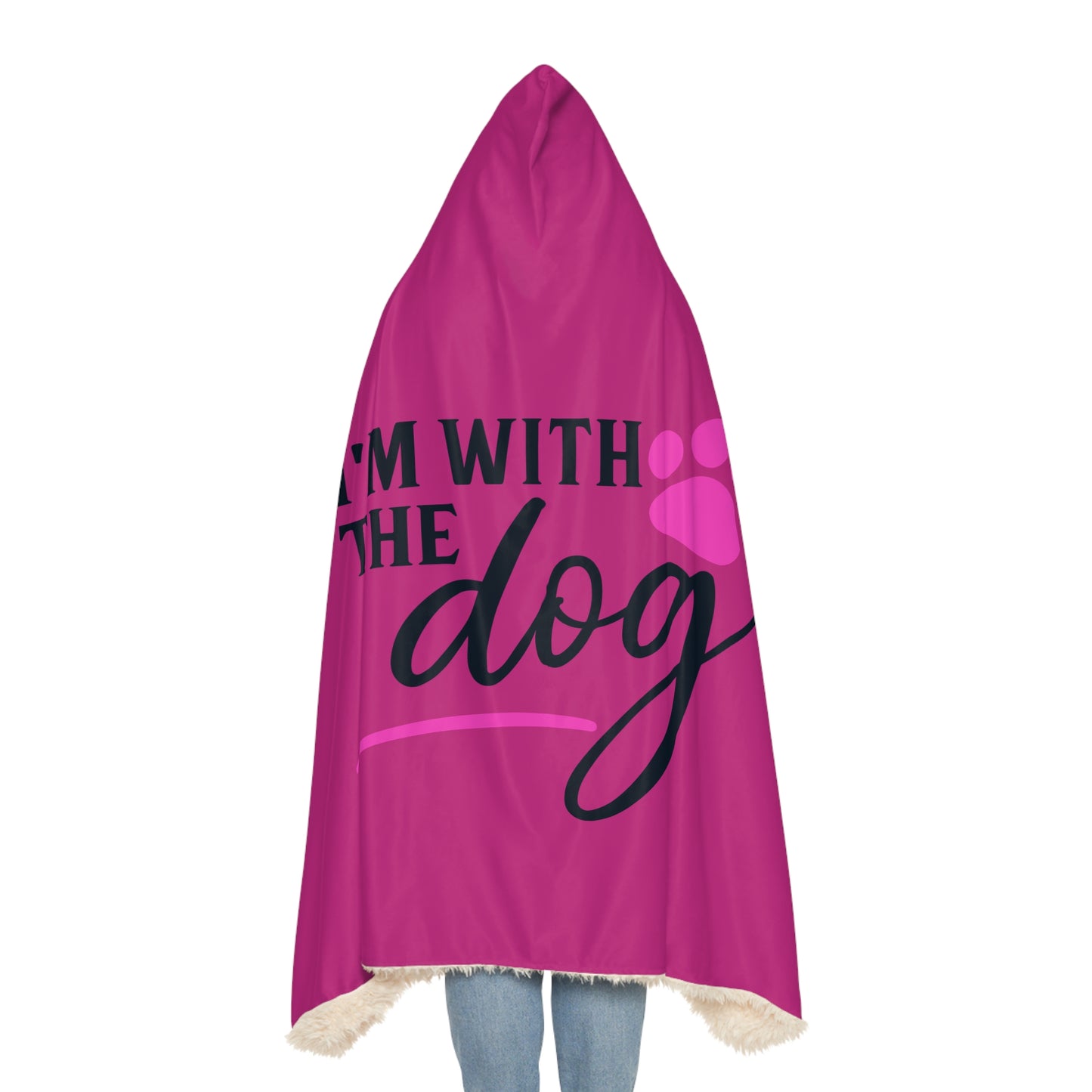 Cozy Dog Blanket - I'm With The Dog