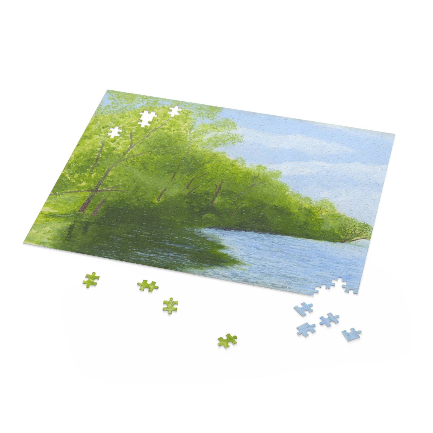 By the River Jigsaw Puzzle