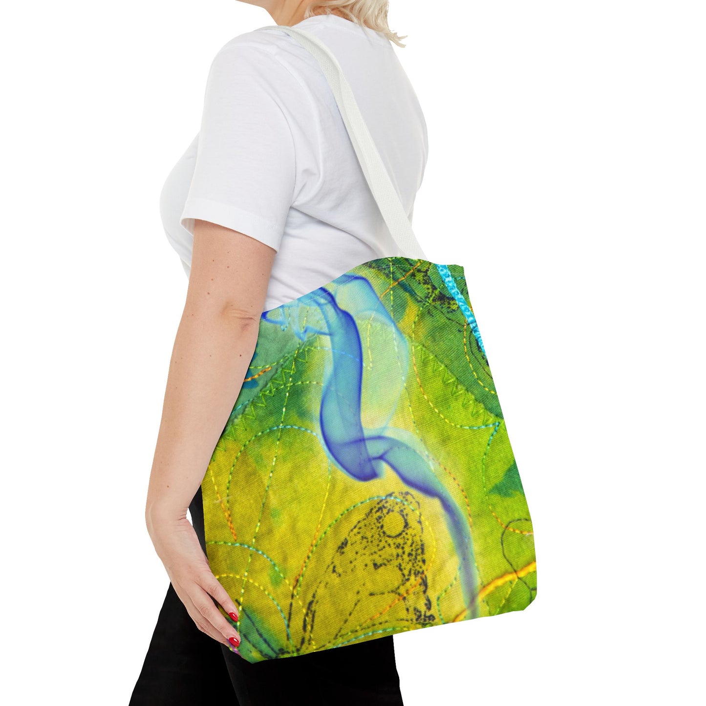 Morning Meditation Tote Bag (AOP)