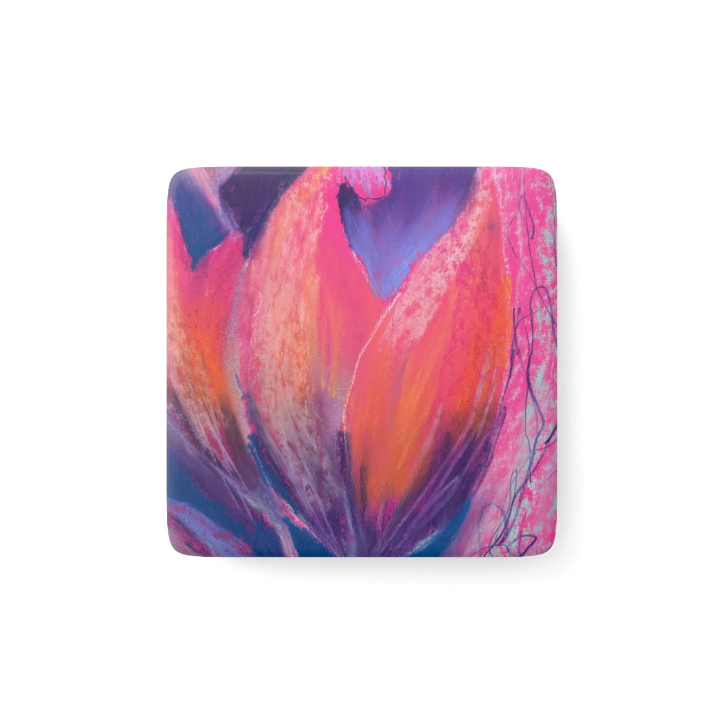 Tulip Porcelain Magnet