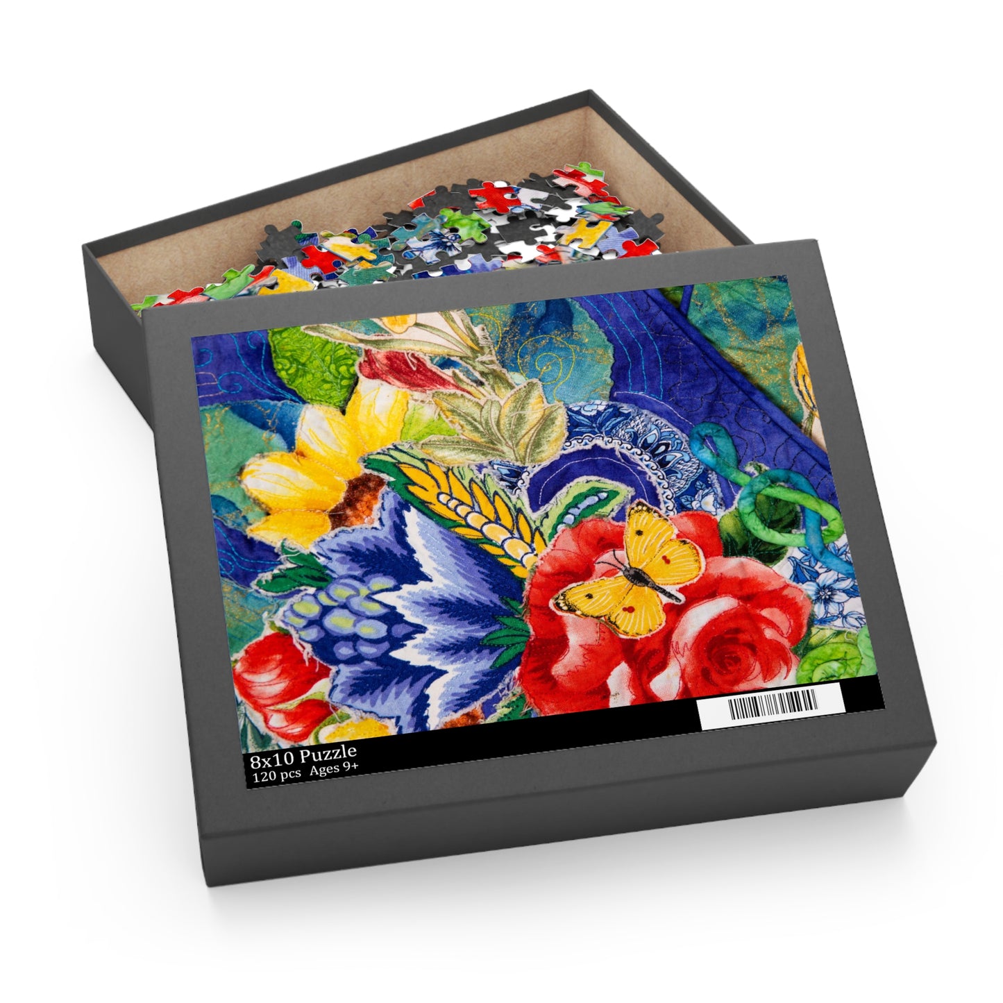 Artistic Floral Puzzle - 120, 252, 500-Piece jigsaw