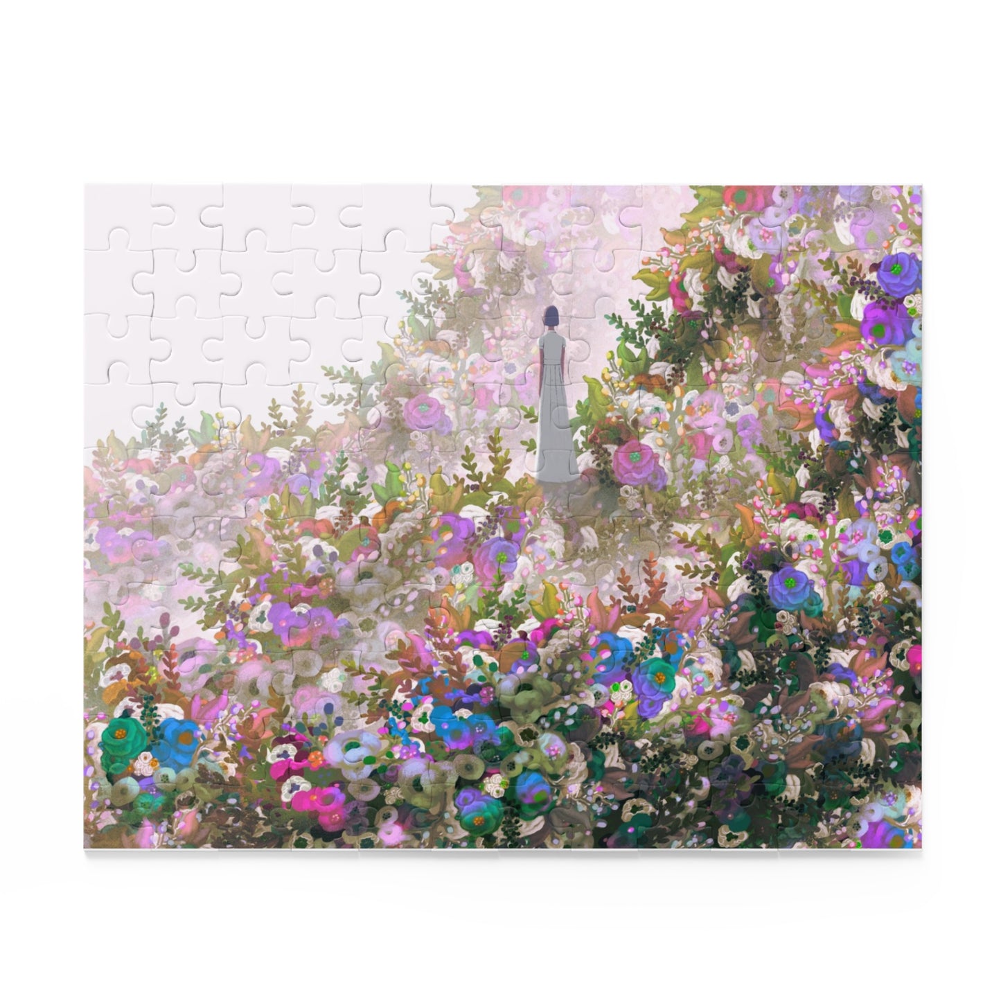 Floral Serenity Puzzle | 120, 252, 500-Piece Jigsaw