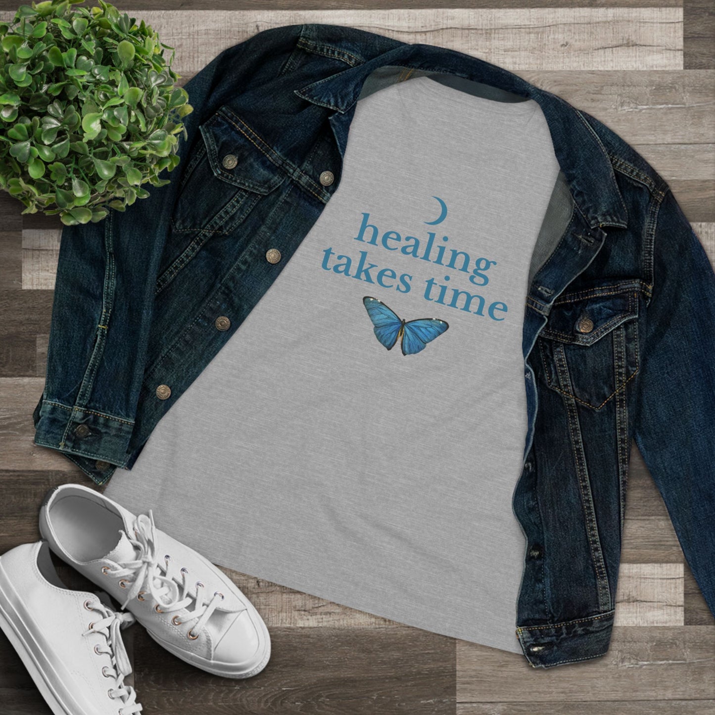 Healing Takes Time Women's Cotton Tee