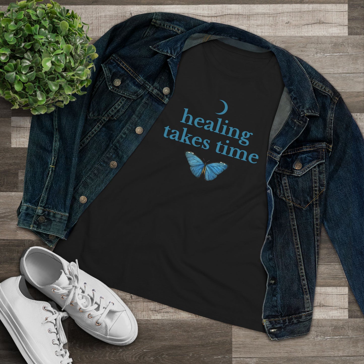Healing Takes Time Women's Cotton Tee