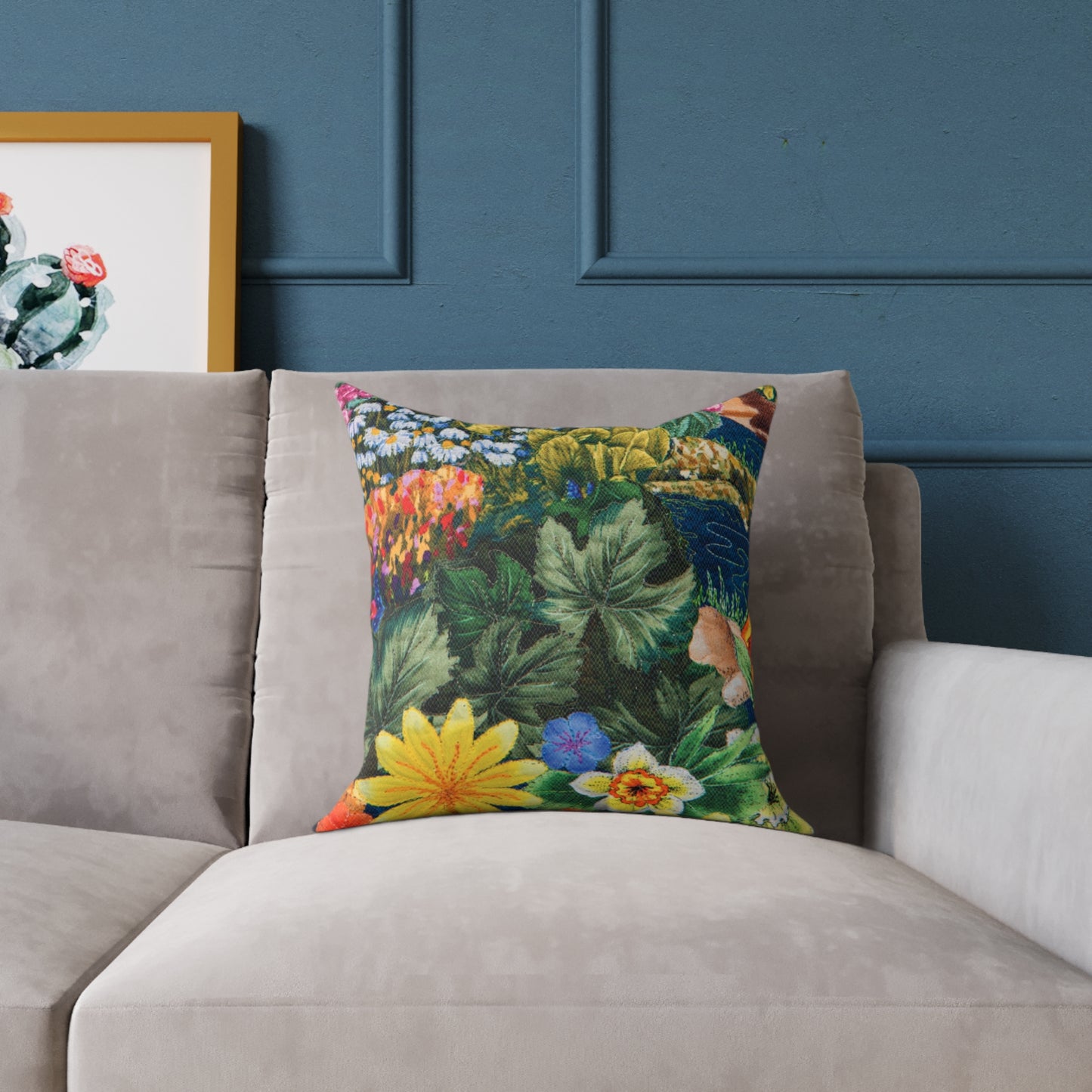 Meant to Be Square Poly Canvas Pillow