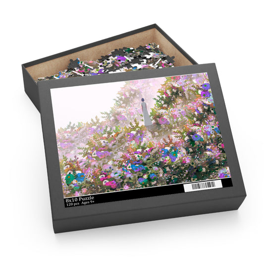 Floral Serenity Puzzle | 120, 252, 500-Piece Jigsaw