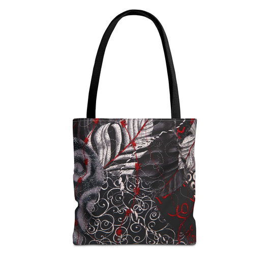 Winter Leaf Tote Bag