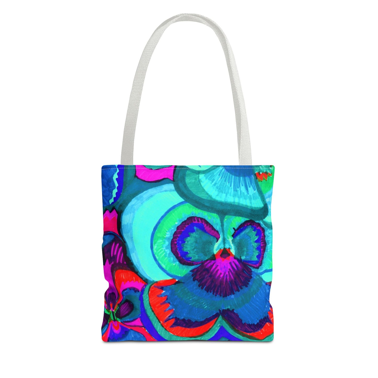 Vibrant Floral Tote Bag