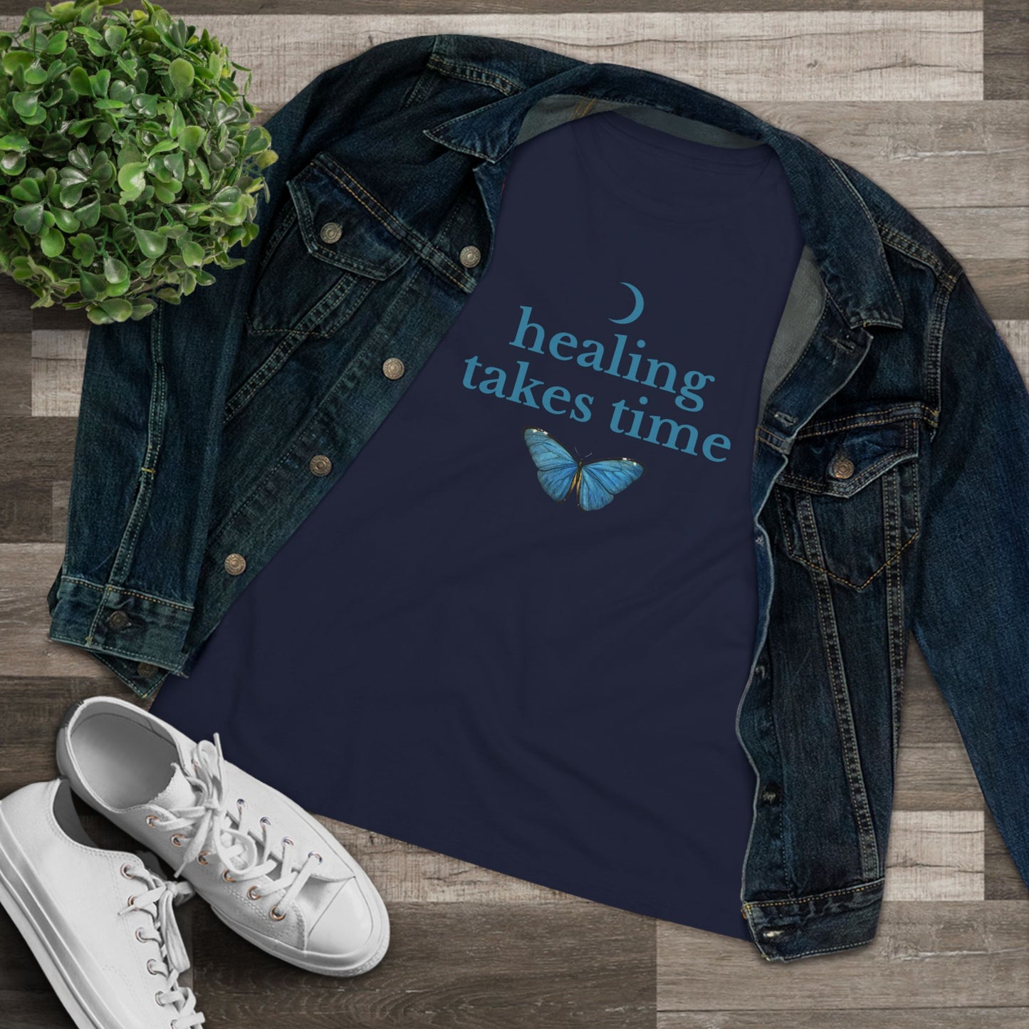 Healing Takes Time Women's Cotton Tee