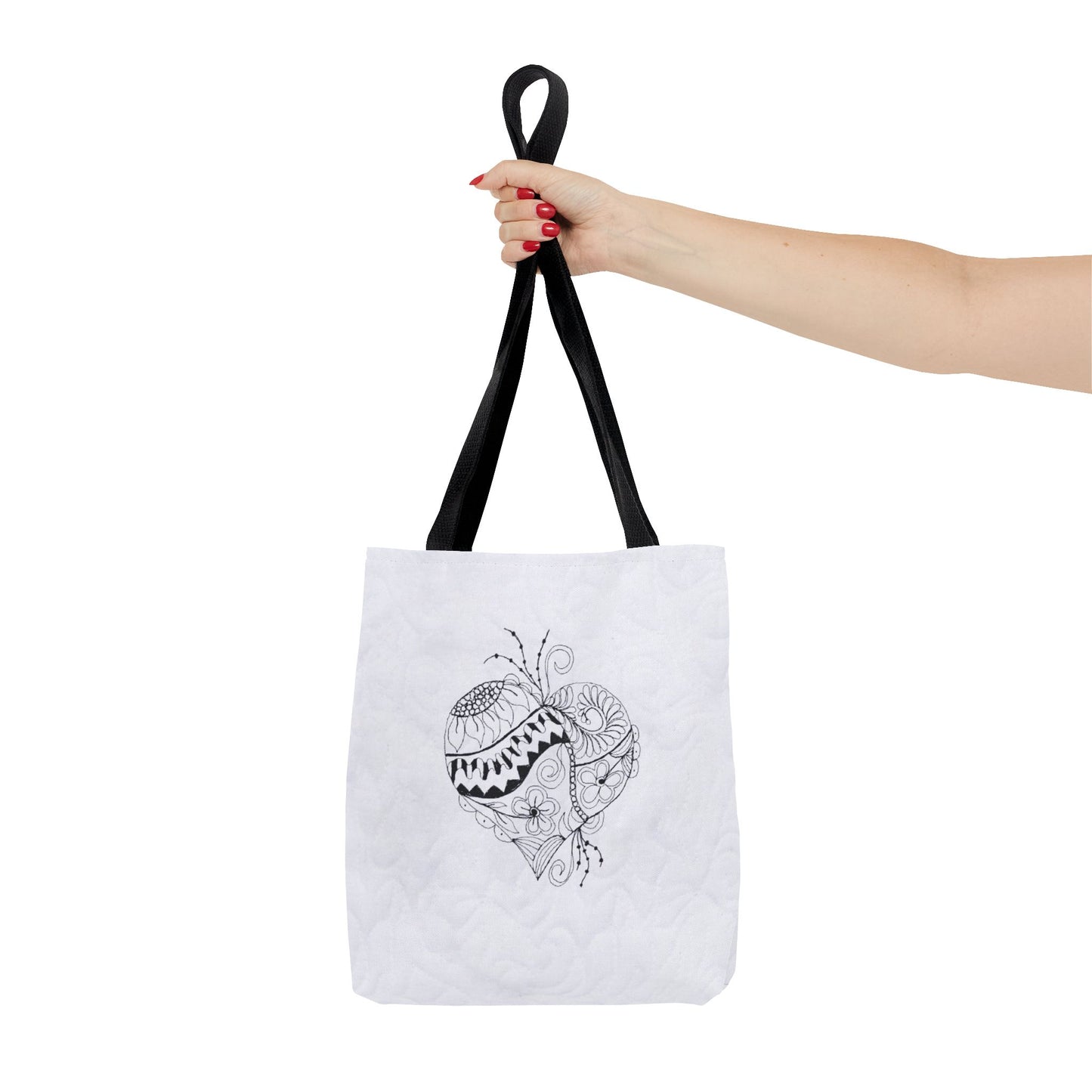 Because You Loved Me Heart Design Eco-Friendly Tote Bag
