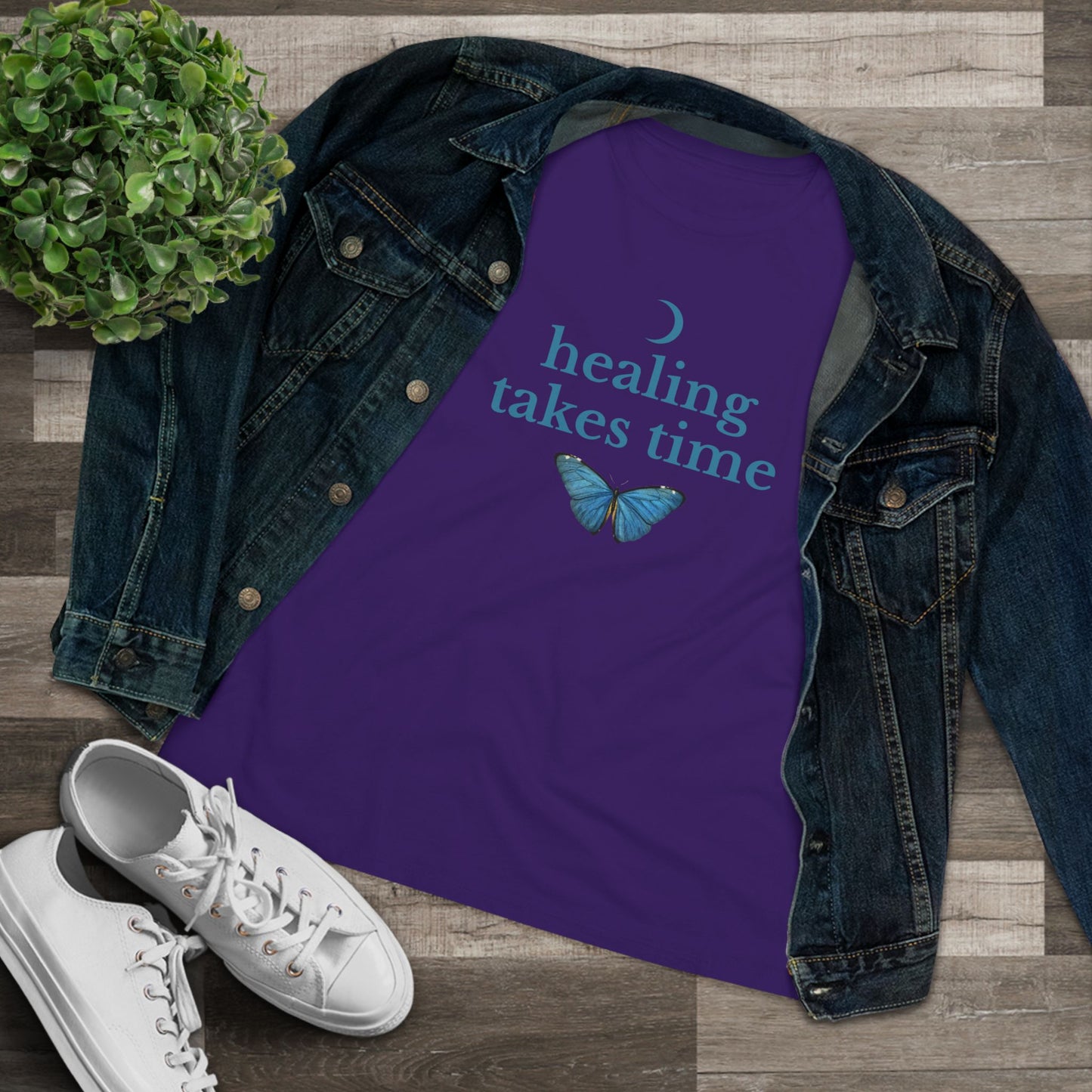 Healing Takes Time Women's Cotton Tee