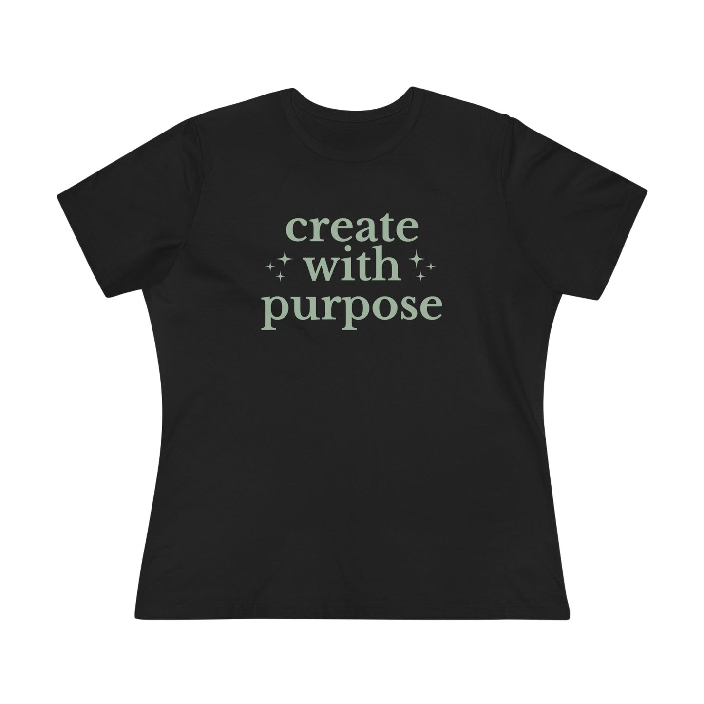 Create with Purpose - Women's Cotton Tee