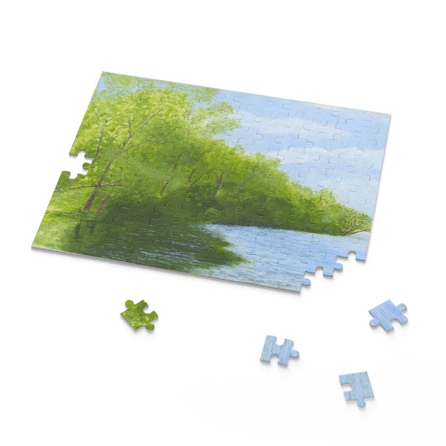 By the River Jigsaw Puzzle