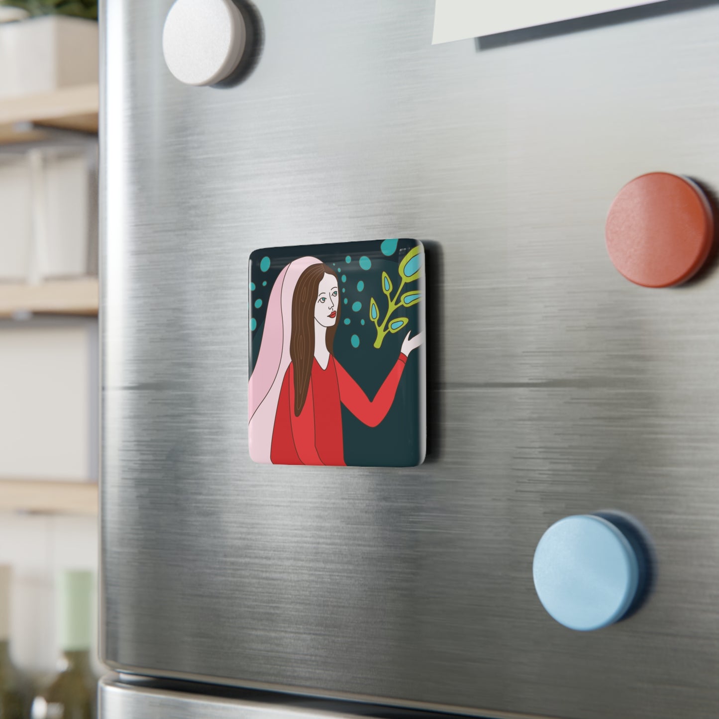 Shall I Porcelain Magnet