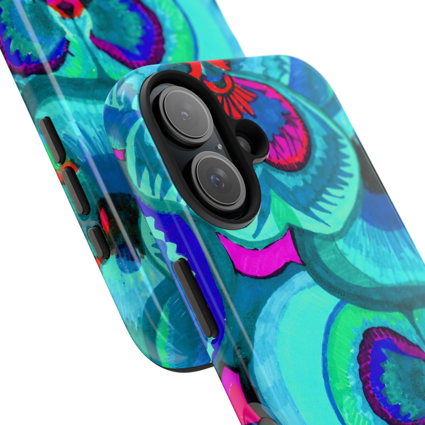 Vibrant Floral Tough Phone Cases