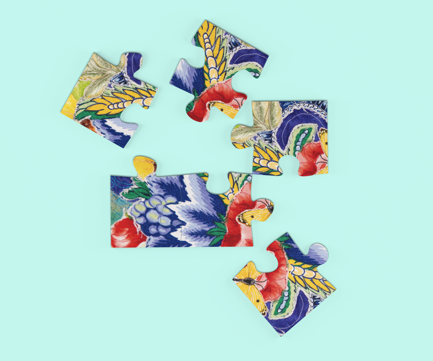 Artistic Floral Puzzle - 120, 252, 500-Piece jigsaw