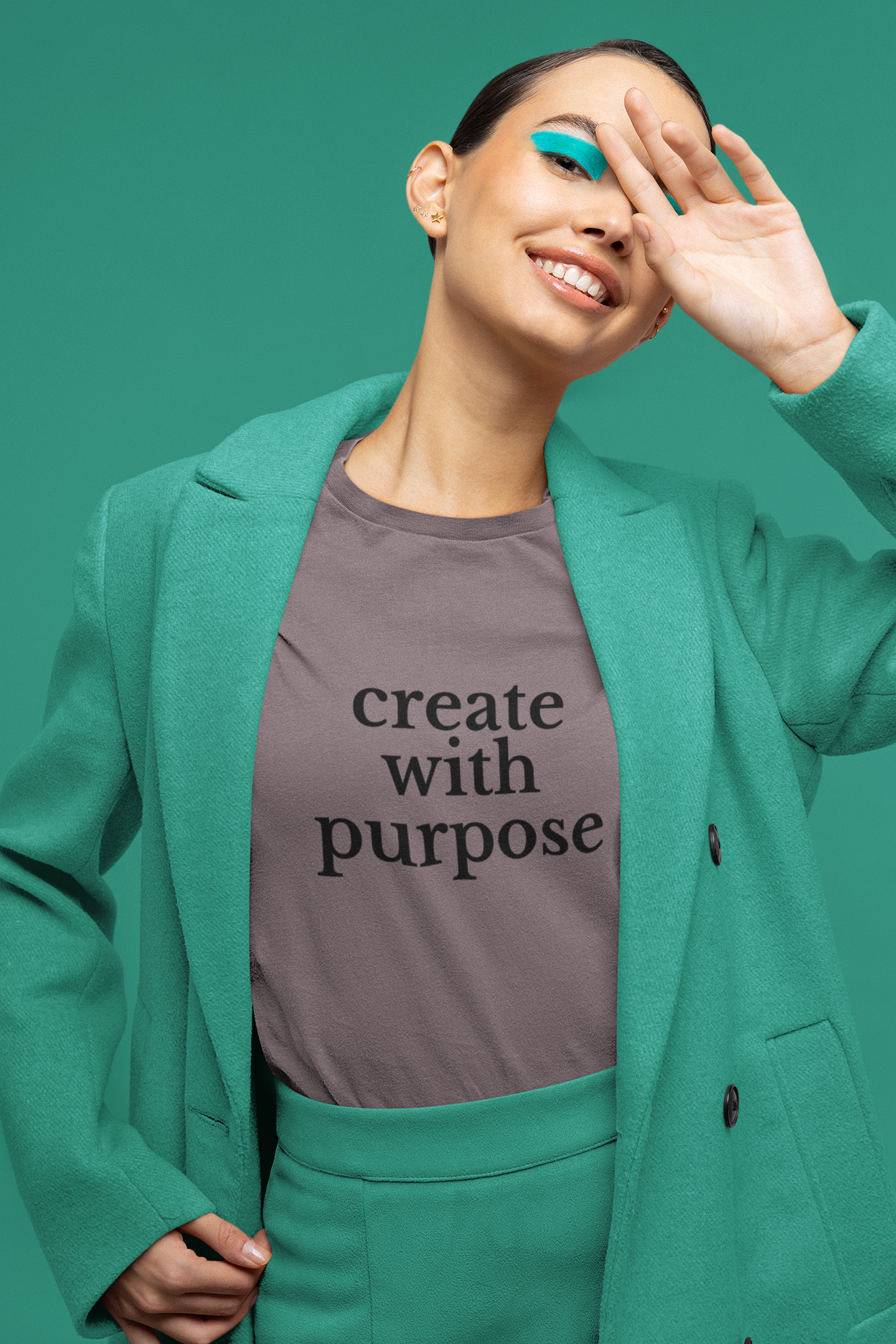 Create with Purpose - Women's Cotton Tee