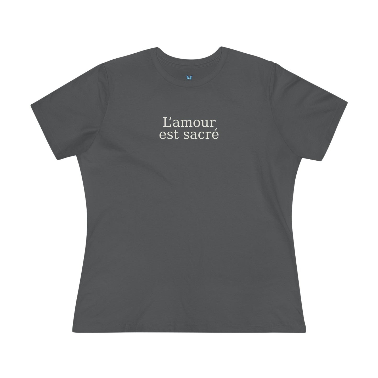 "L'amour est sacré" - Women's Cotton Tee