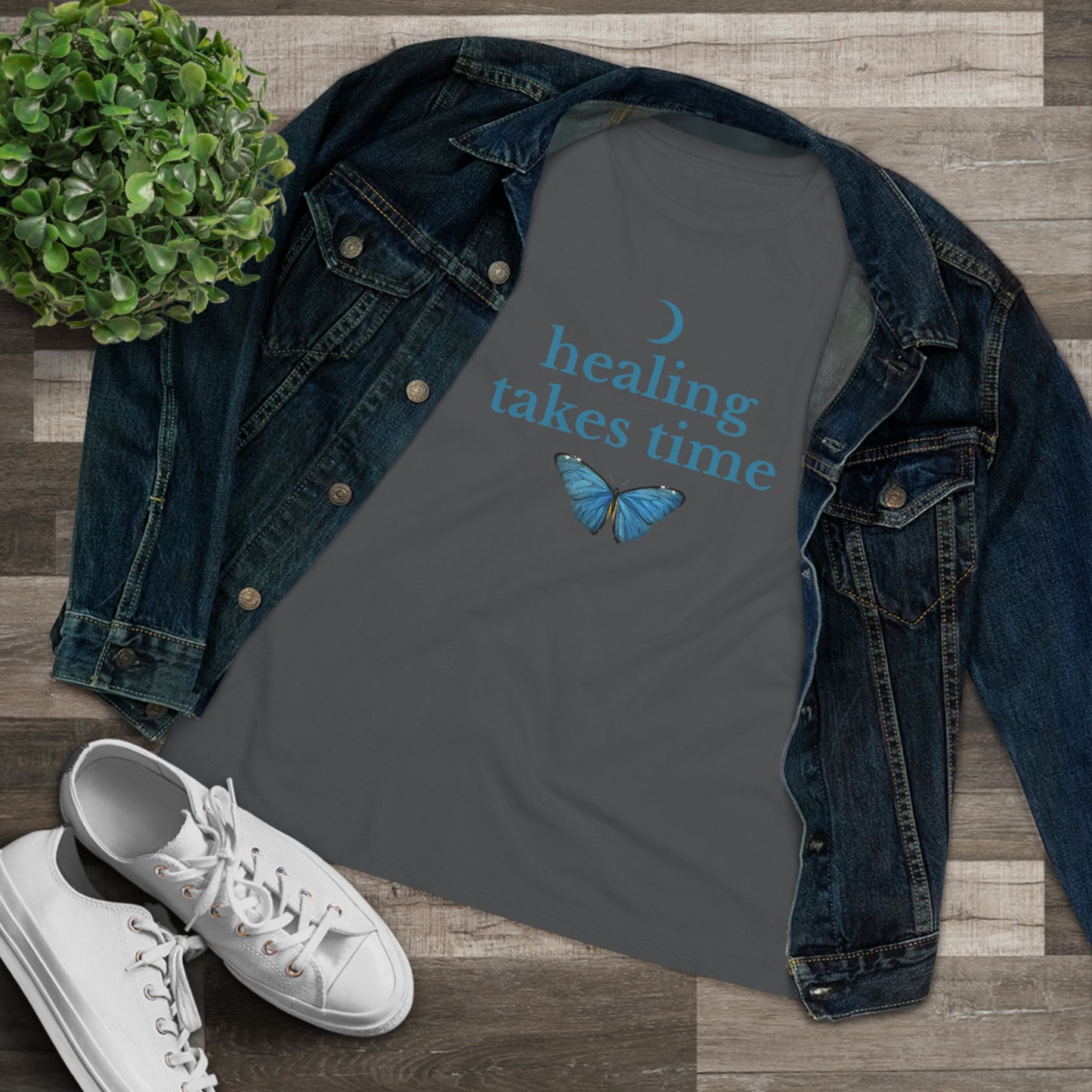 Healing Takes Time Women's Cotton Tee