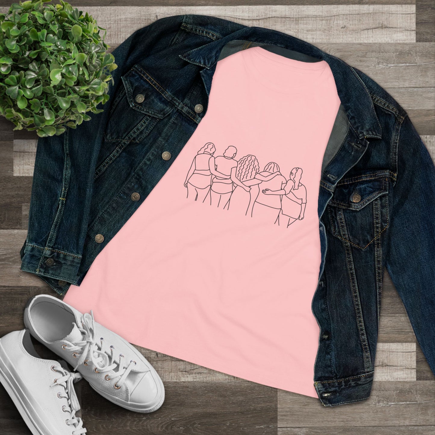 Women Friends - Women's Cotton Tee