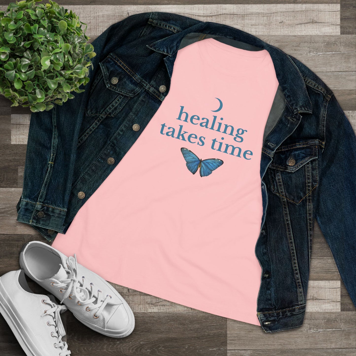 Healing Takes Time Women's Cotton Tee