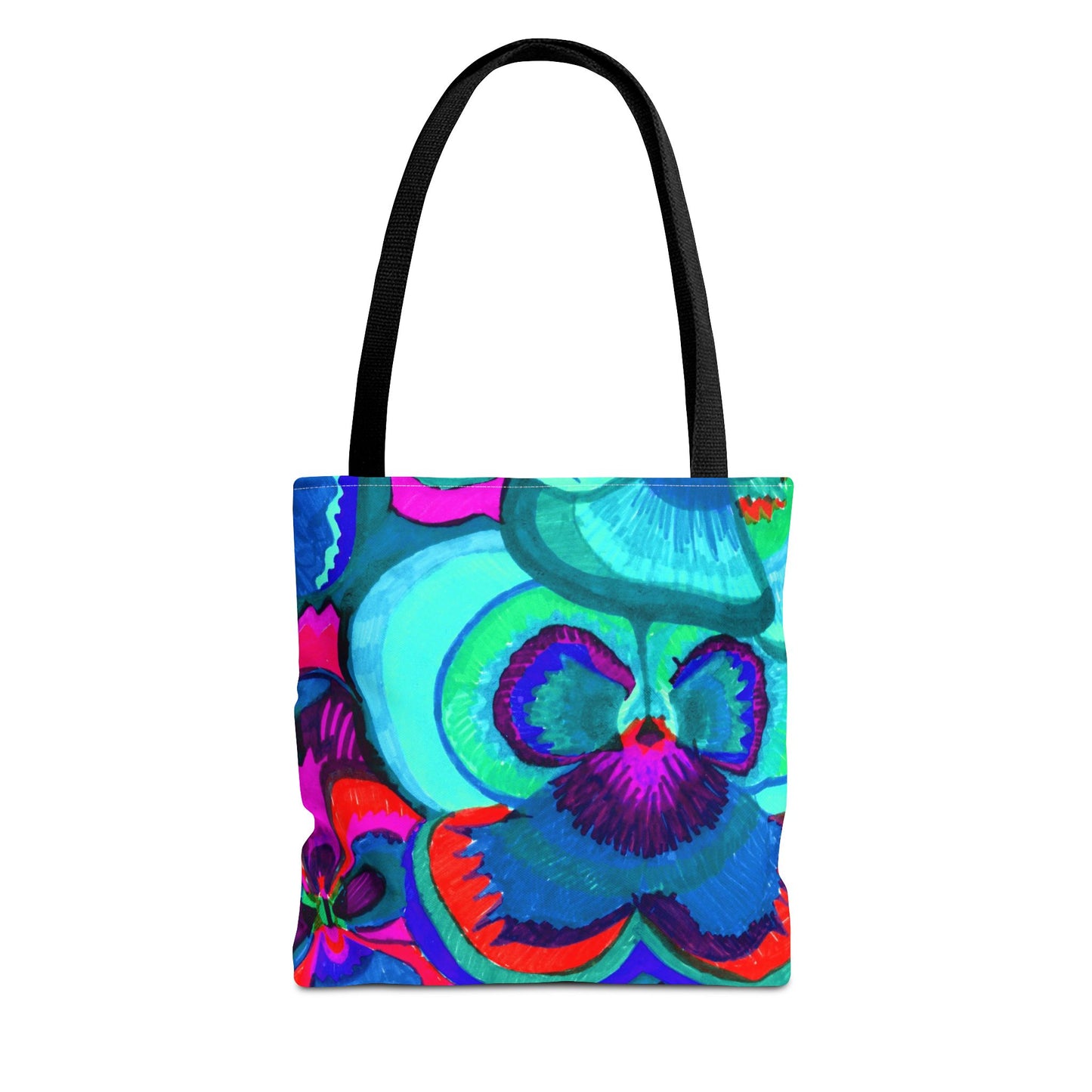 Vibrant Floral Tote Bag
