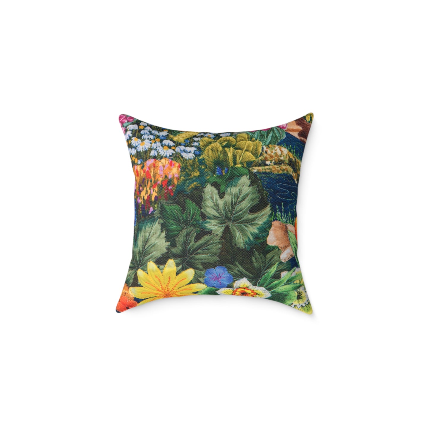 Meant to Be Square Poly Canvas Pillow