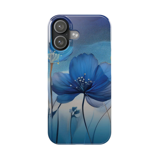 Floral Blue Phone Case