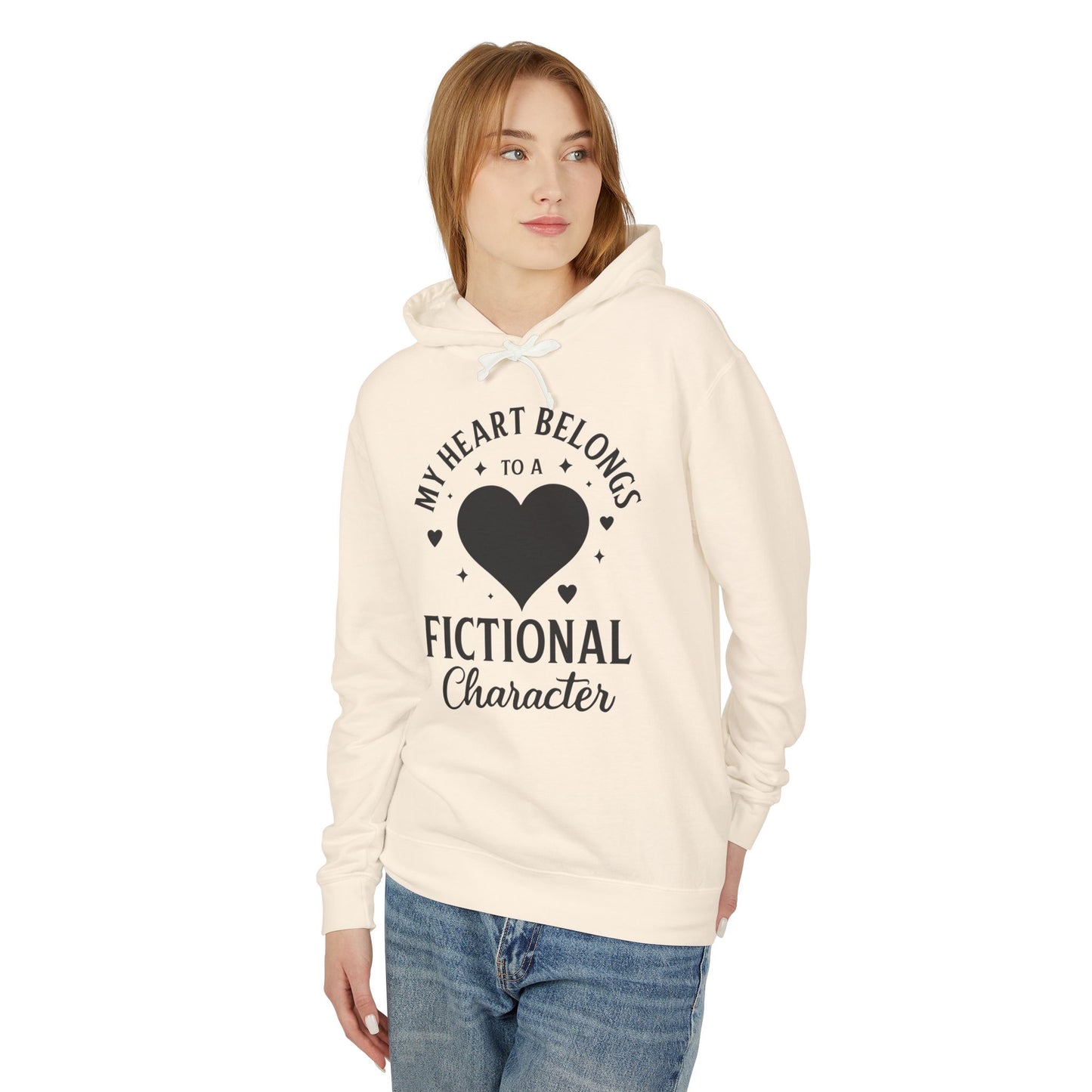 My HEART Belongs to a Fictional Character Hoodie