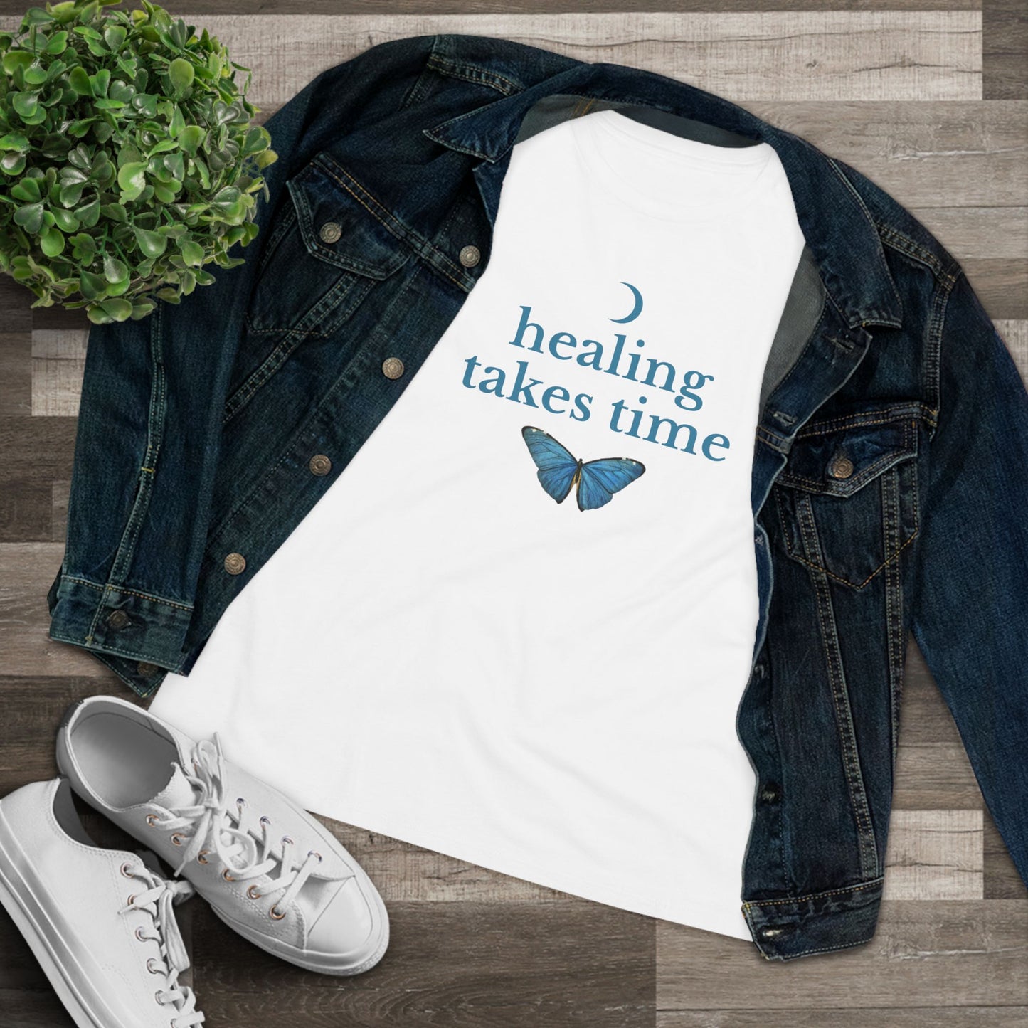 Healing Takes Time Women's Cotton Tee